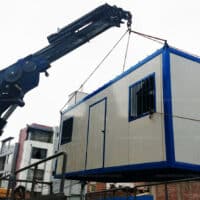 Modulo prefabricado de oficina - Planta Solar La Joya, Arequipa